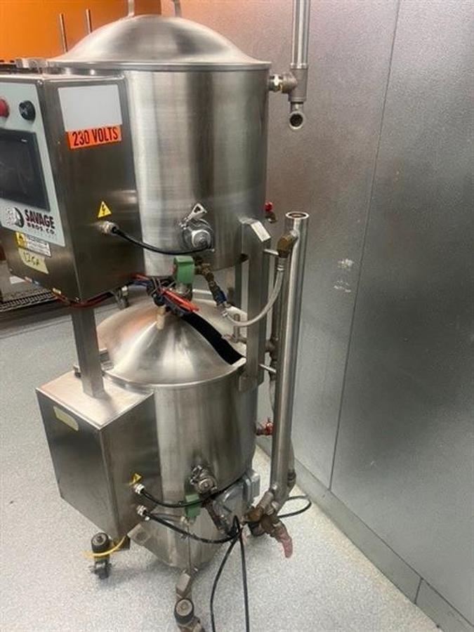 Used Savage 125 over125lb SS Tempering Melter