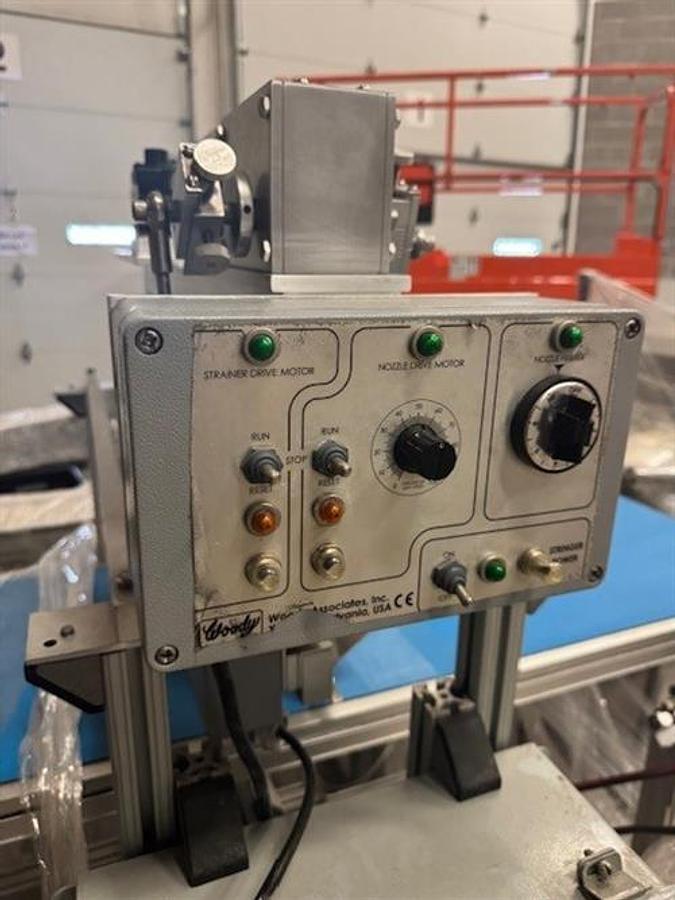 Used Woody 16" Stringer with Conveyor