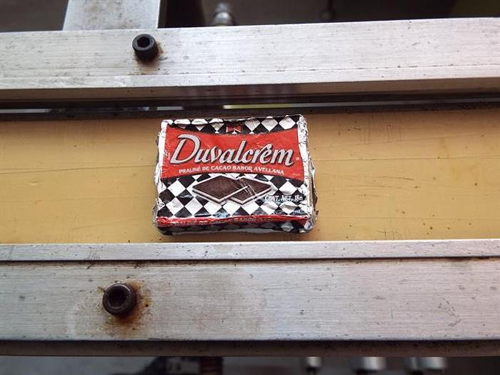 Used Nuovafina model B-200 Die Fold Wrapper for Chocolates