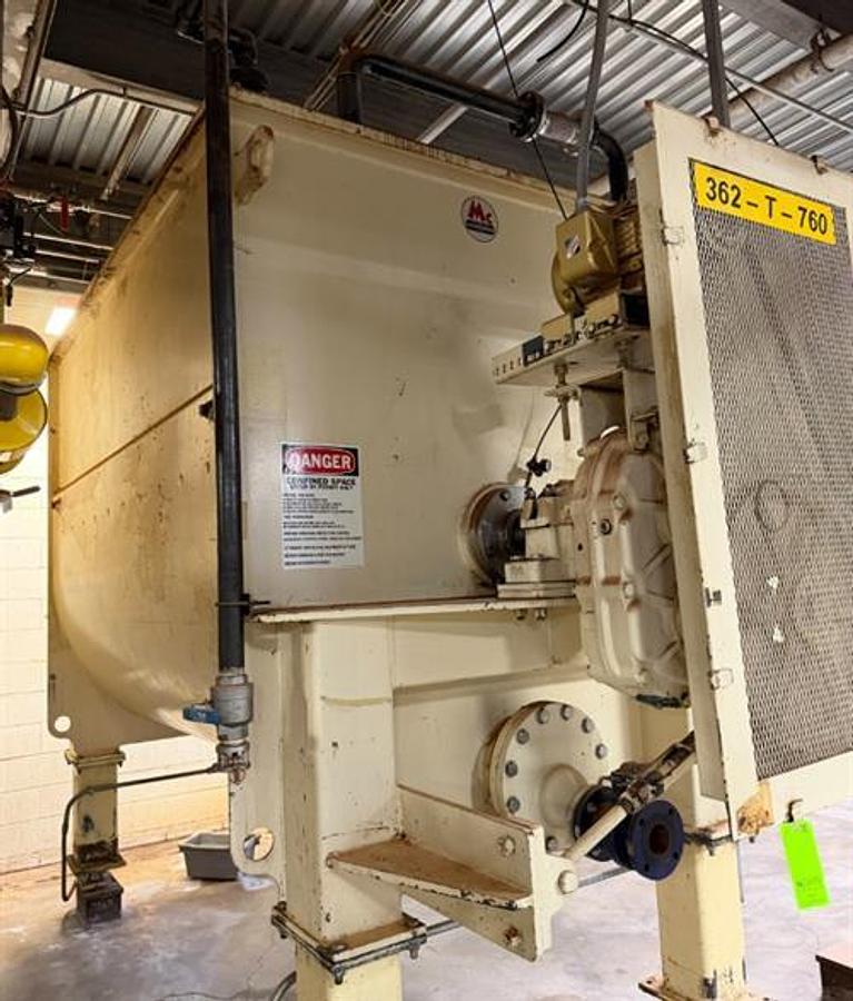 Used WM. A Schmidt 50,000 lb Jacketed Chocolate Tank