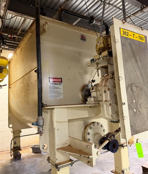Used WM. A Schmidt 50,000 lb Jacketed Chocolate Tank