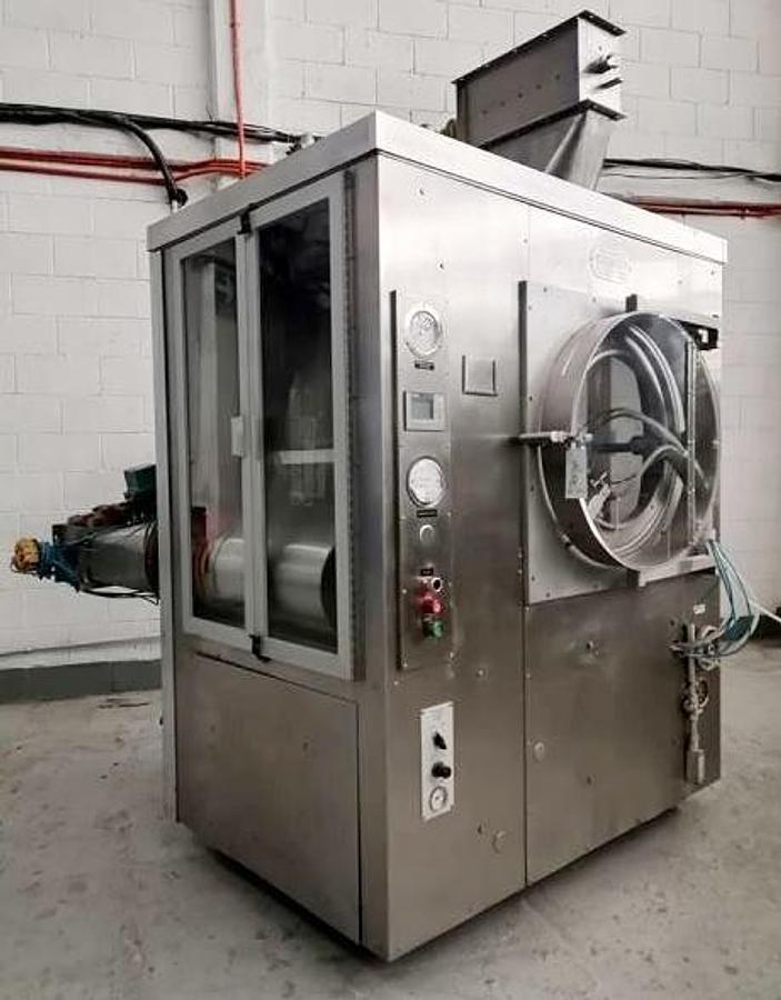 Used Thomas Engineering Accela-cota model 48-M111 automatic coating pan