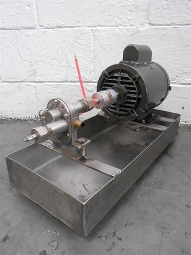 Used Stainless Steel Positive Displacement Pump