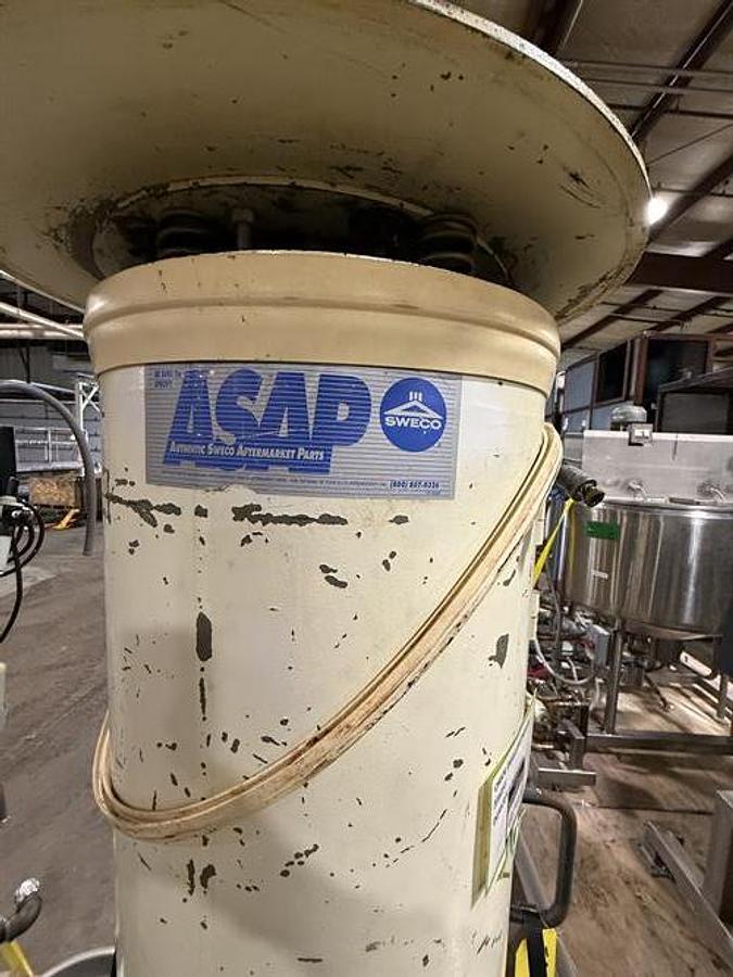 Used Sweco 24" Sifter on Tall Frame without Decks