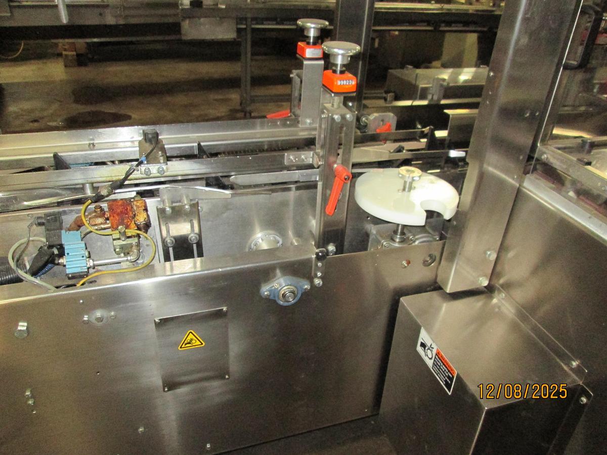 Used Adco Model 15DBC105SS Automatic Horizontal Cartoner