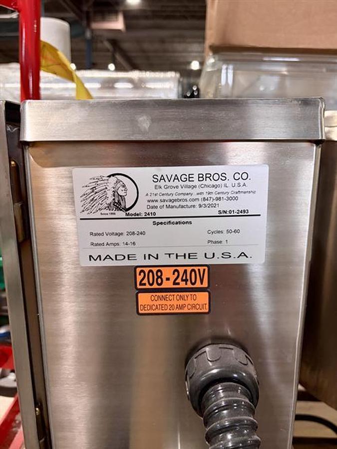 Used Savage FM14 Table Top Cooker
