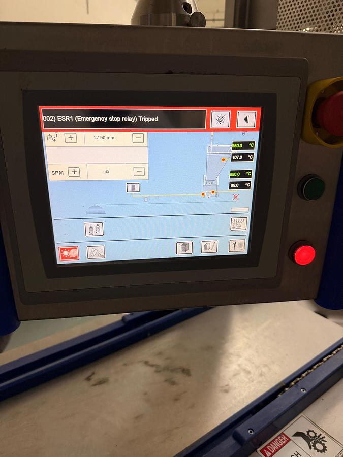 Used Baker Perkins Gummy ServoForm Mini Depositor