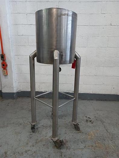 Used Stainless steel  25 gallon jacketed tank