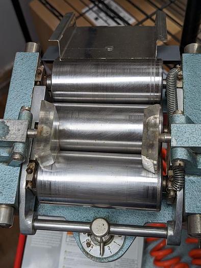 Used Erweka Model AR400 Lab 3-Roll Refiner
