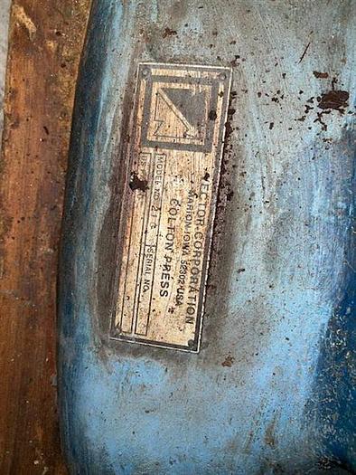 Used Colton 16 station tablet press