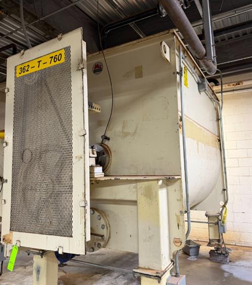 Used WM. A Schmidt 50,000 lb Jacketed Chocolate Tank