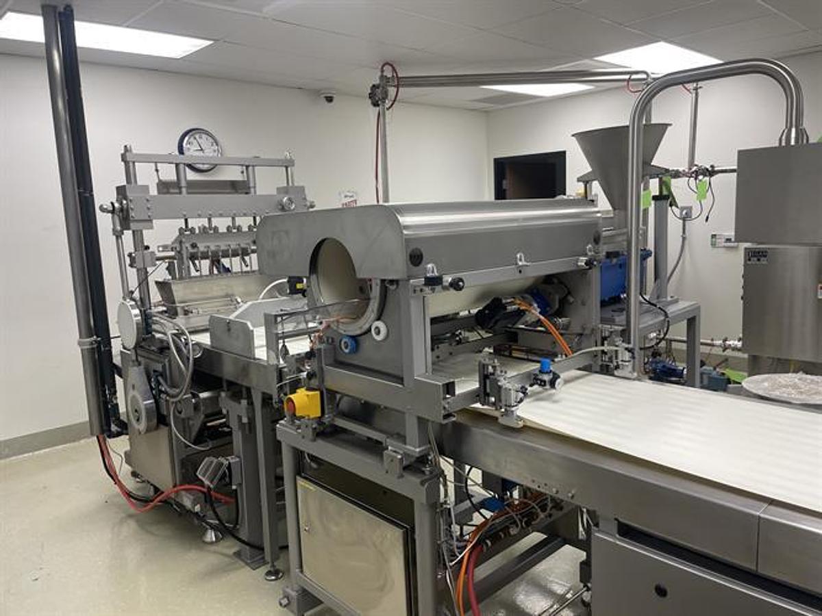 Used Sollich 620 (24") Caramel Nut Cluster Depositing Line - 150 clusters/minute