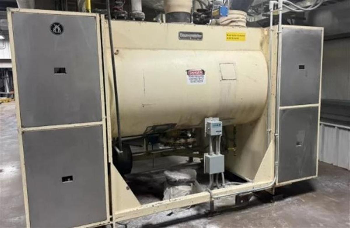 Used Bauermeister 2000-kg Jacketed Chocolate Paste Mixer