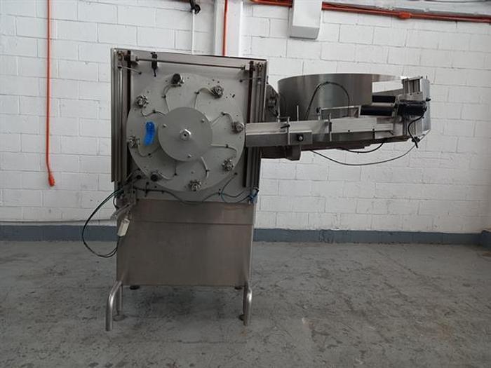 Used Kalish model 7440 bottle unscrambler