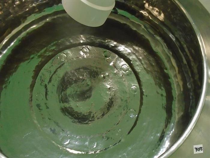 Used Skerman 60" Diameter Stainless Steel Coating Pan