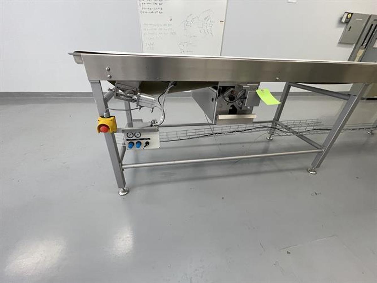 Used Sollich TTS-620 24" wide Temperstatic Enrober with Sollich Thermo Flow 40-ft Cooling Tunnel