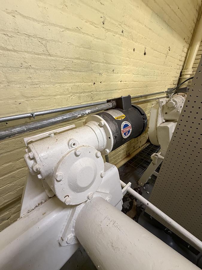 Used (3) Latini 42" Stainless Steel Coating Pans on Common Base