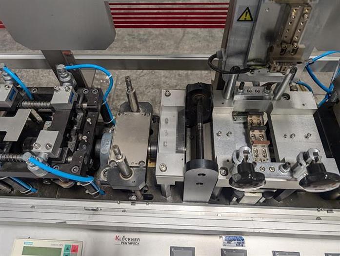 Used Klockner model EAS blister packager
