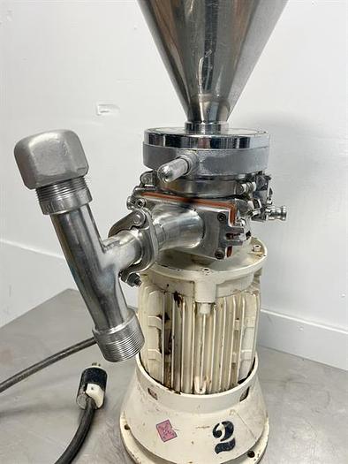 Used Fryma model MZ80R stainless steel colloid mill