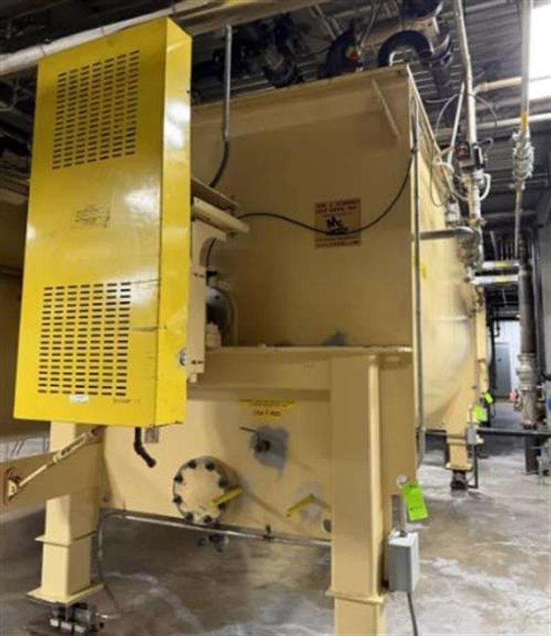Used WM.A.Schmidt 50,000-lb Jacketed Horizontal Chocolate Tank