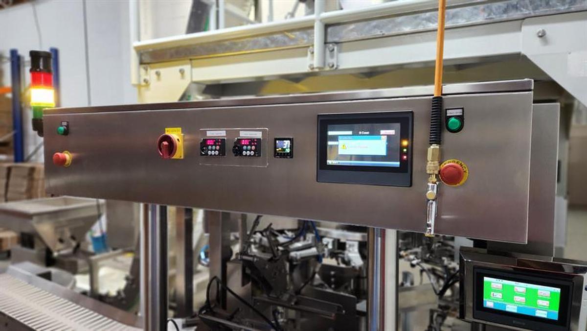 Used Shenzhen Ouya Industry Pre-made Pouch Machine with Scales