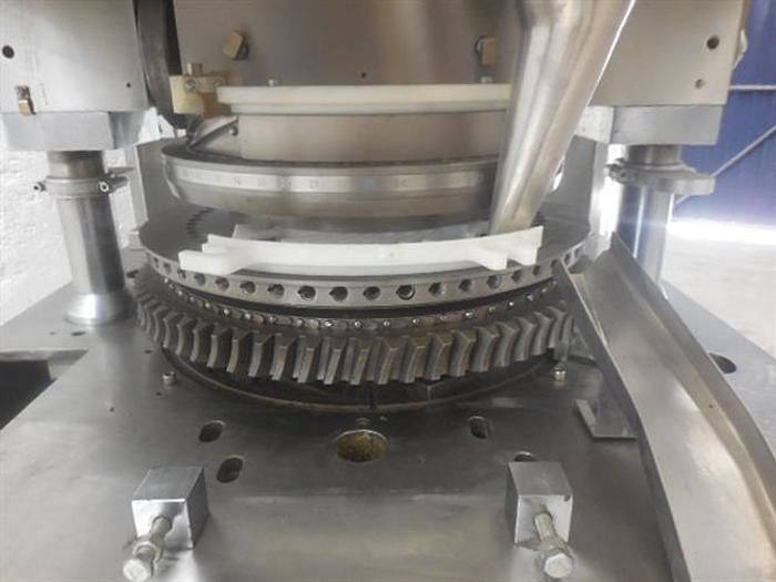Used Adept Stainless steel 59 station rotary tablet press