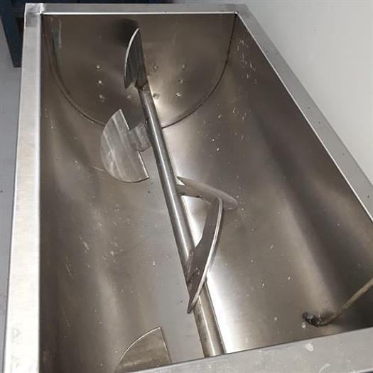 Used Paddle Mixer 7 cuft Stainless Steel