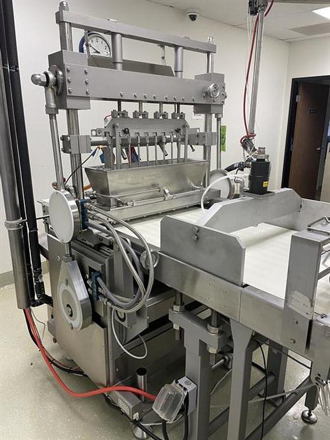 Used Sollich 620 (24") Caramel Nut Cluster Depositing Line - 150 clusters/minute