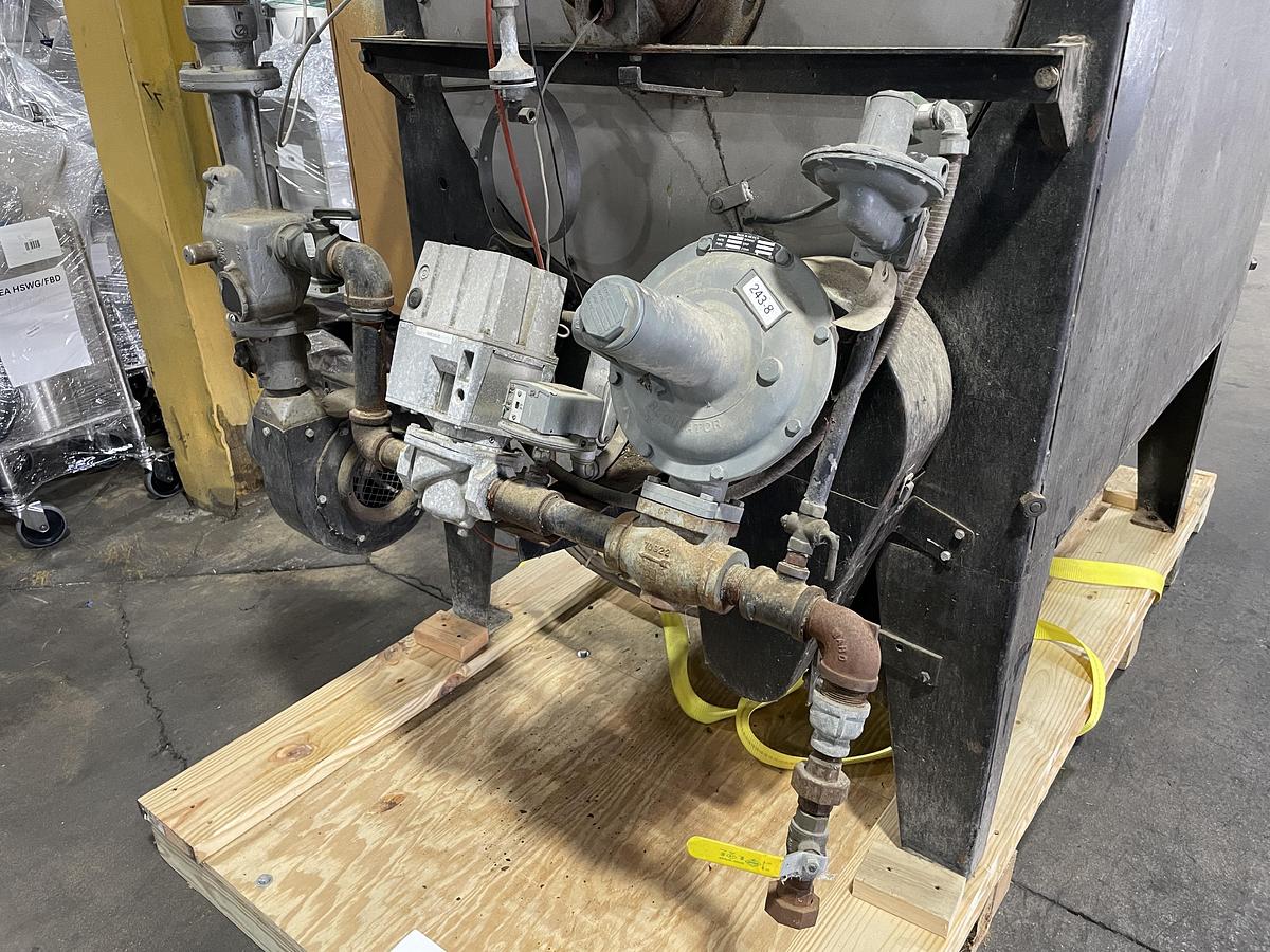 Used Bauer 322 1000 lb/hr Gas Dry Nut Roaster