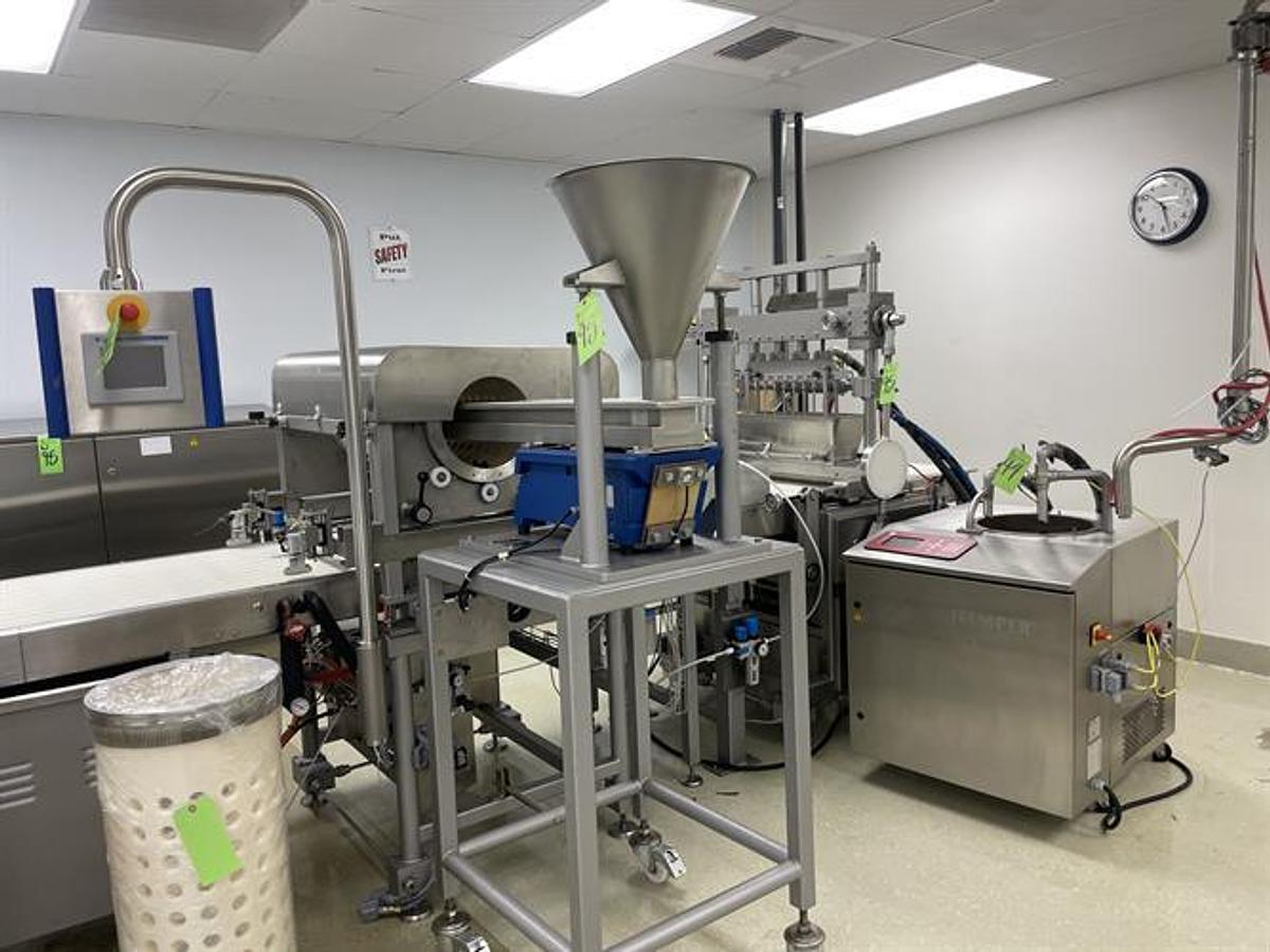 Used Sollich 620 (24") Caramel Nut Cluster Depositing Line - 150 clusters/minute