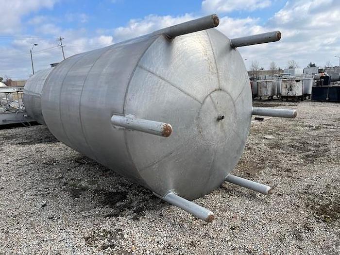Used 3,400 Gallon (14000 Liter) 304 Stainless steel Tank