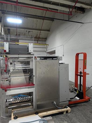 Used Klockner model LA-500 vertical strip packager