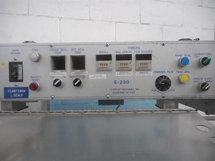 Used CONFLEX MODEL E-250A AUTOMATIC BOX WRAPPER