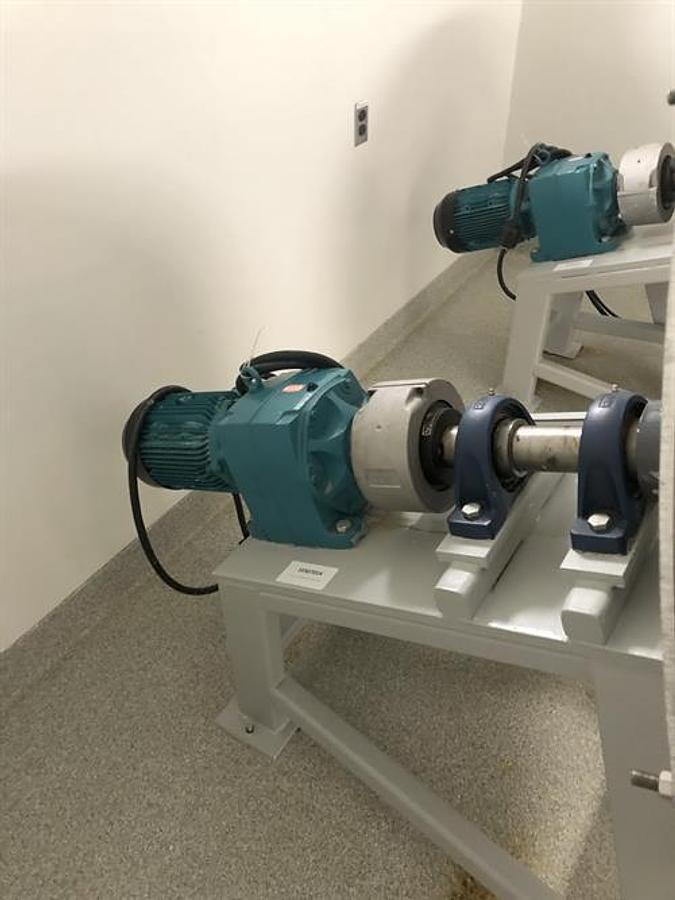 Used O'Hara 40" diameter canvas polishing pan