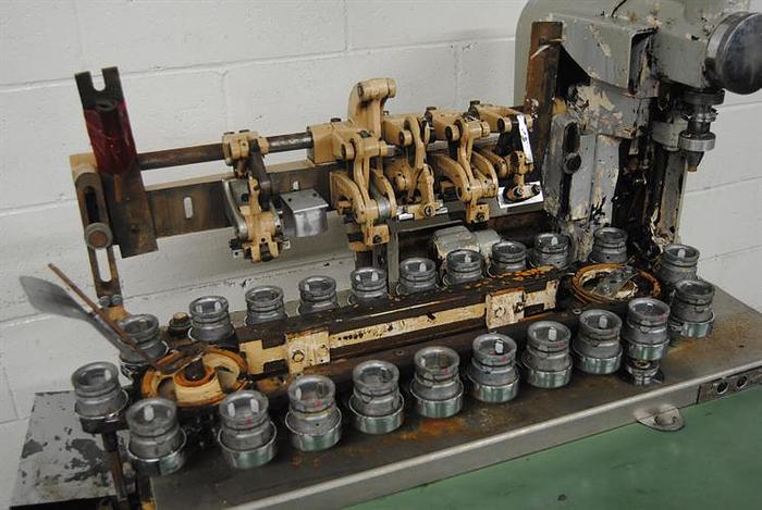 Used Arenco model GAB Metal Tube Filler & Sealer - Reconditioned and set for one size tube