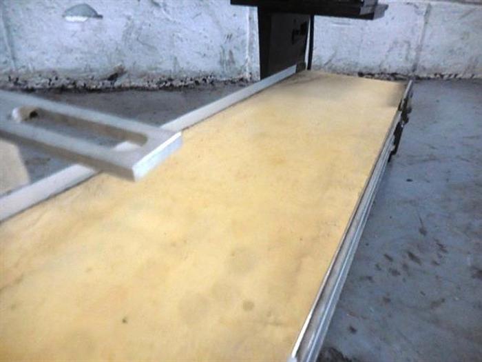 Used Aluminum model 2100-0603-02/0 Belt Conveyor