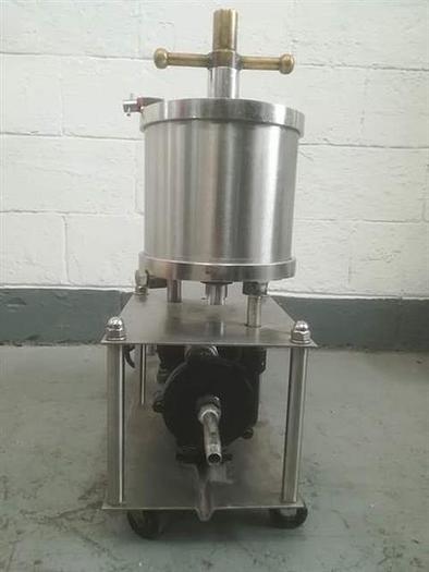Used Stainless steel filter press