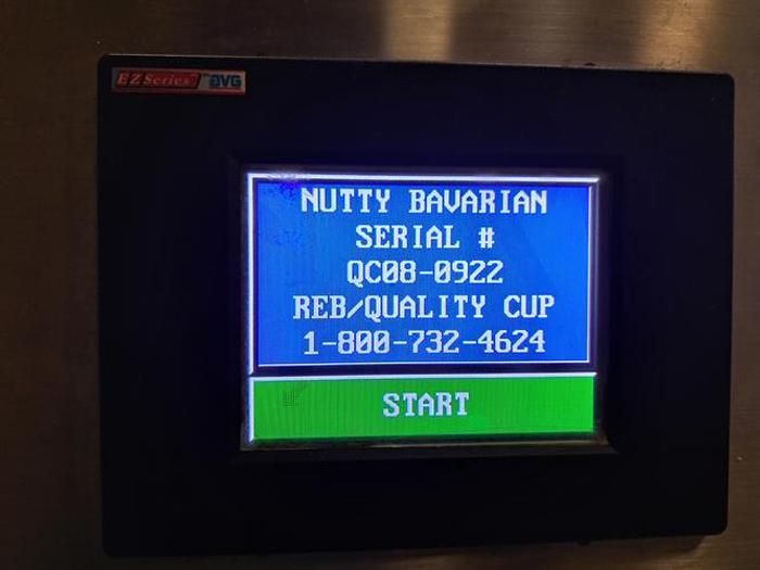 Used Quality Cup model QC-8 Rotary Cup Filler & Sealer