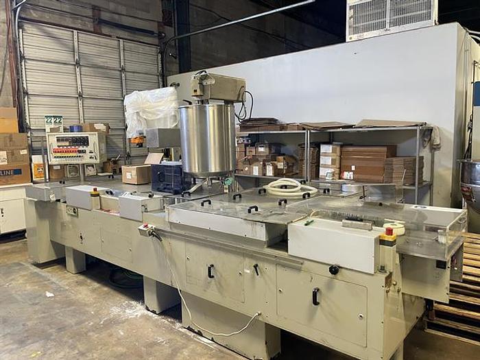 Used Sarong model SAAS-15 Suppository Machine with Aluminum Foil