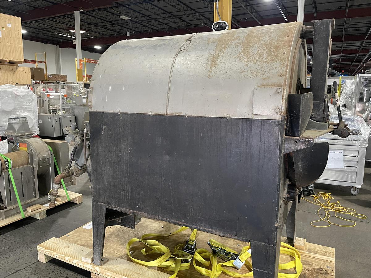 Used Bauer 322 1000 lb/hr Gas Dry Nut Roaster
