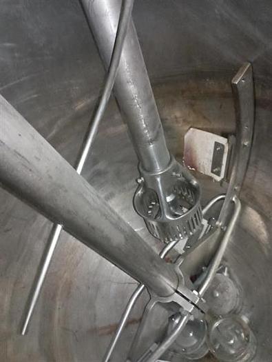 Used Newade stainless steel 95 gallon jacketed Kettle