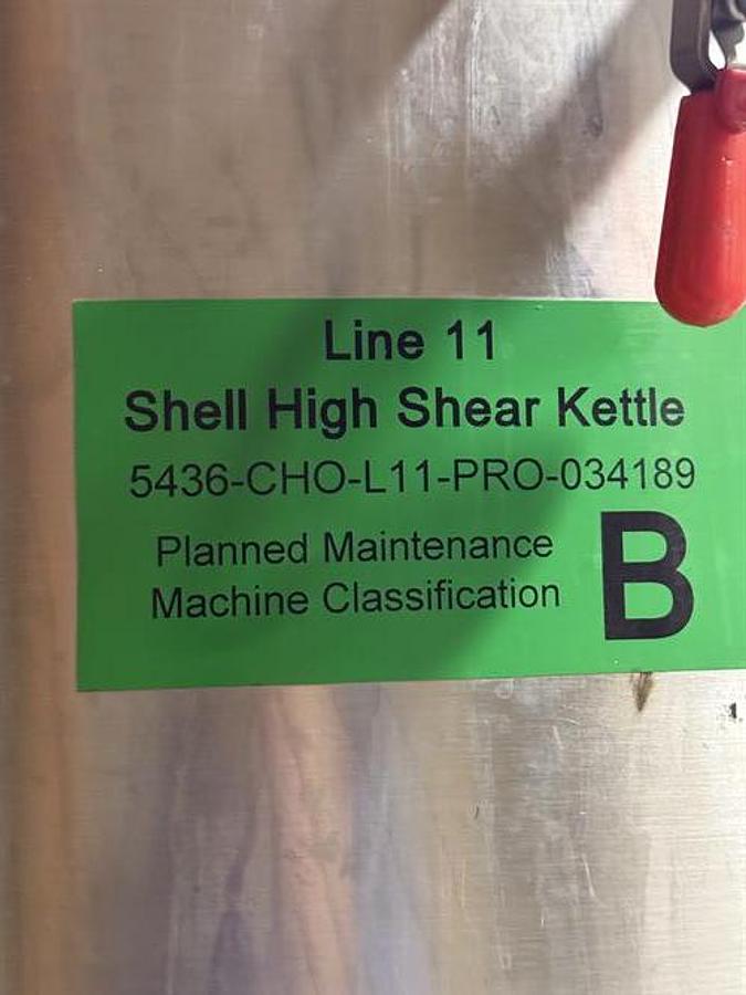 Used Groen 300 Gallon Cooking with High Shear Mixer