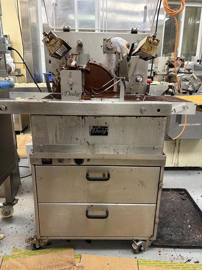 Used Dedy 320mm SS Enrober with Cooling Tunnel