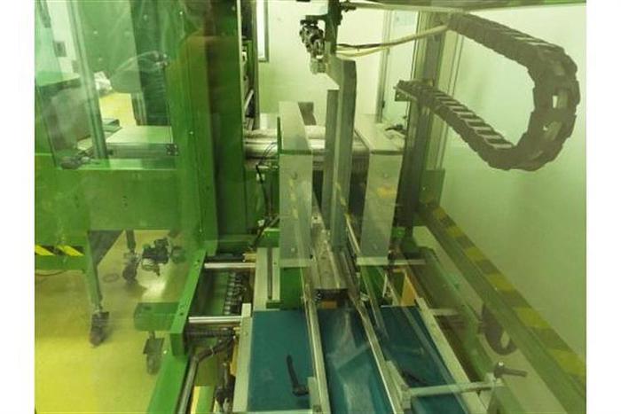 Used Kallfass Automatic Collator Stretch Film Bulls Eye Wrapper and Shrink