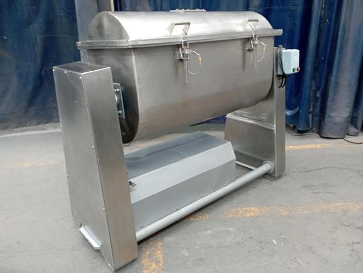 Used Stainless Steel 13 cu-ft Ribbon Blender