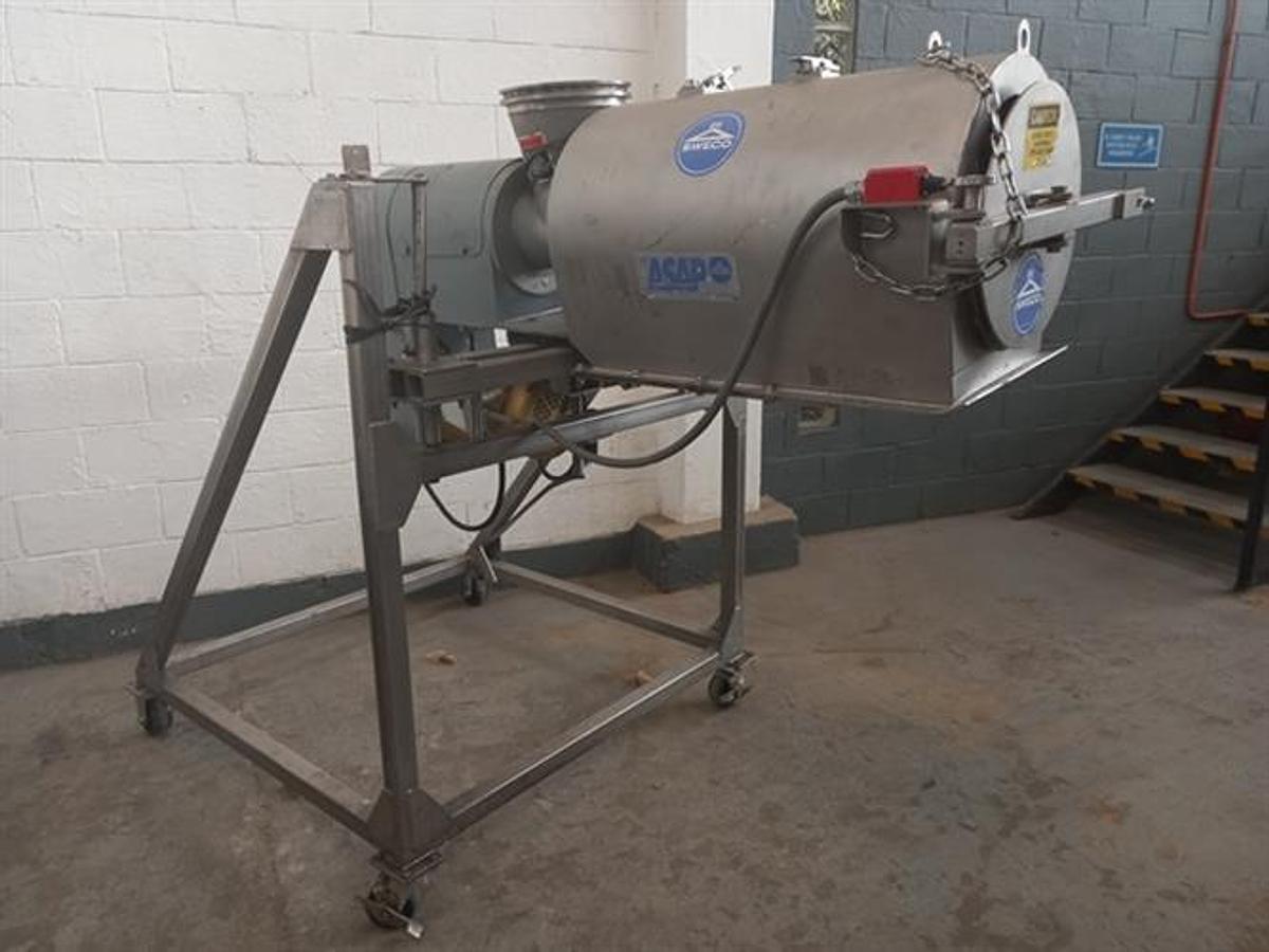 Used Sweco K6500 centrifugal sifter