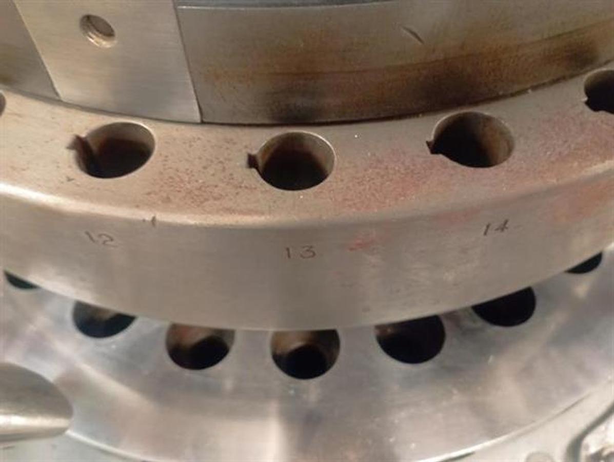 Used Manesty model BB3B 27 station rotary tablet press