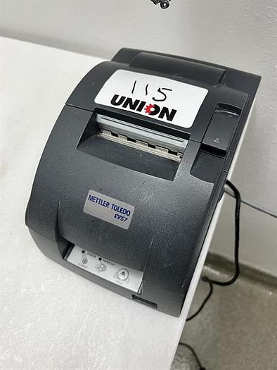 Used Mettler Toledo model IND570 18" long x 18" wide stainless steel floor scale