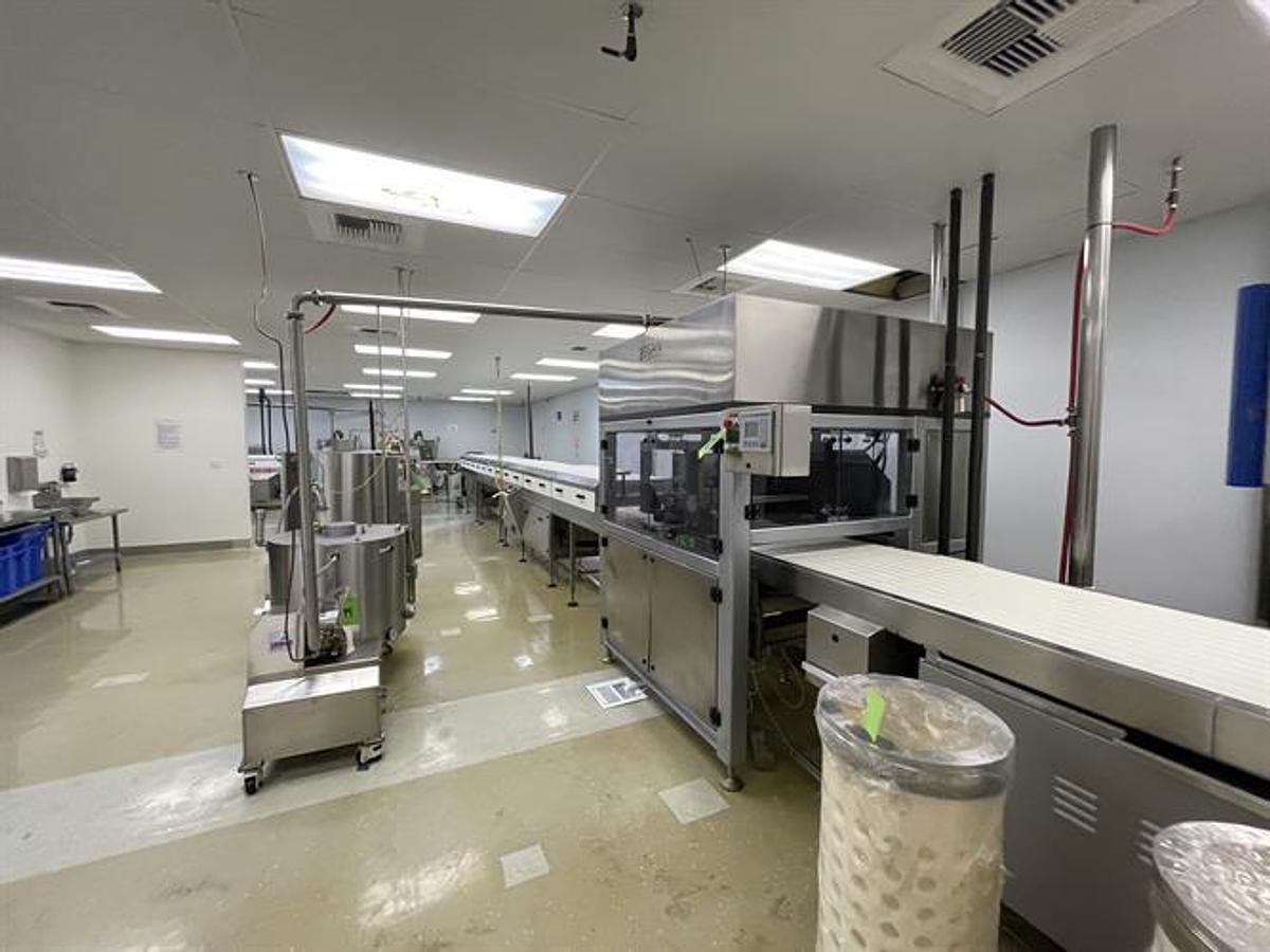 Used Sollich 620 (24") Caramel Nut Cluster Depositing Line - 150 clusters/minute