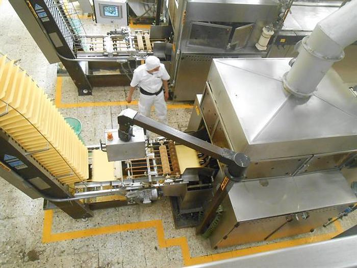 Used Haas 80 Plate Wafer Oven Complete Wafer Line